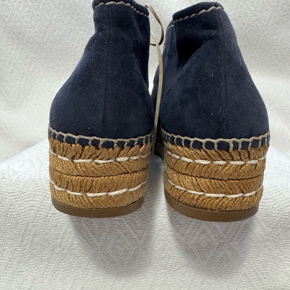 Women\'s Platform Espadrille Shoes - Navy